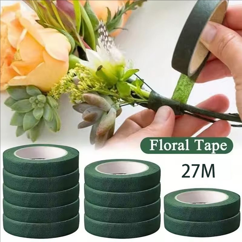 Floral Tape Green - 30 Yard 12MM Floral Stem Tape