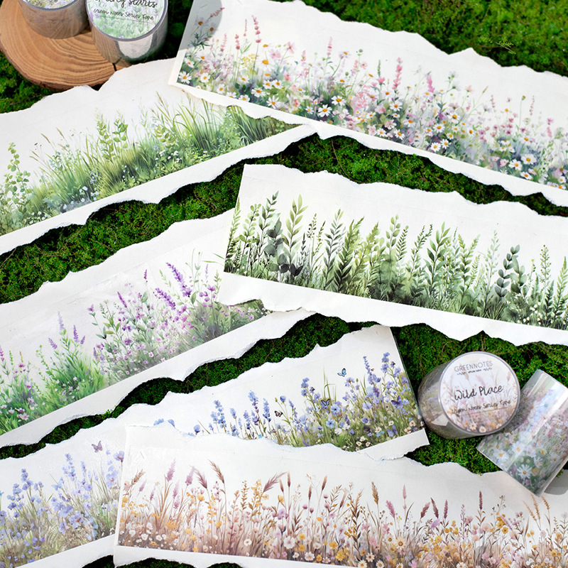 50mm*200cm Green Notes Series  - Floral Tape Green review and price