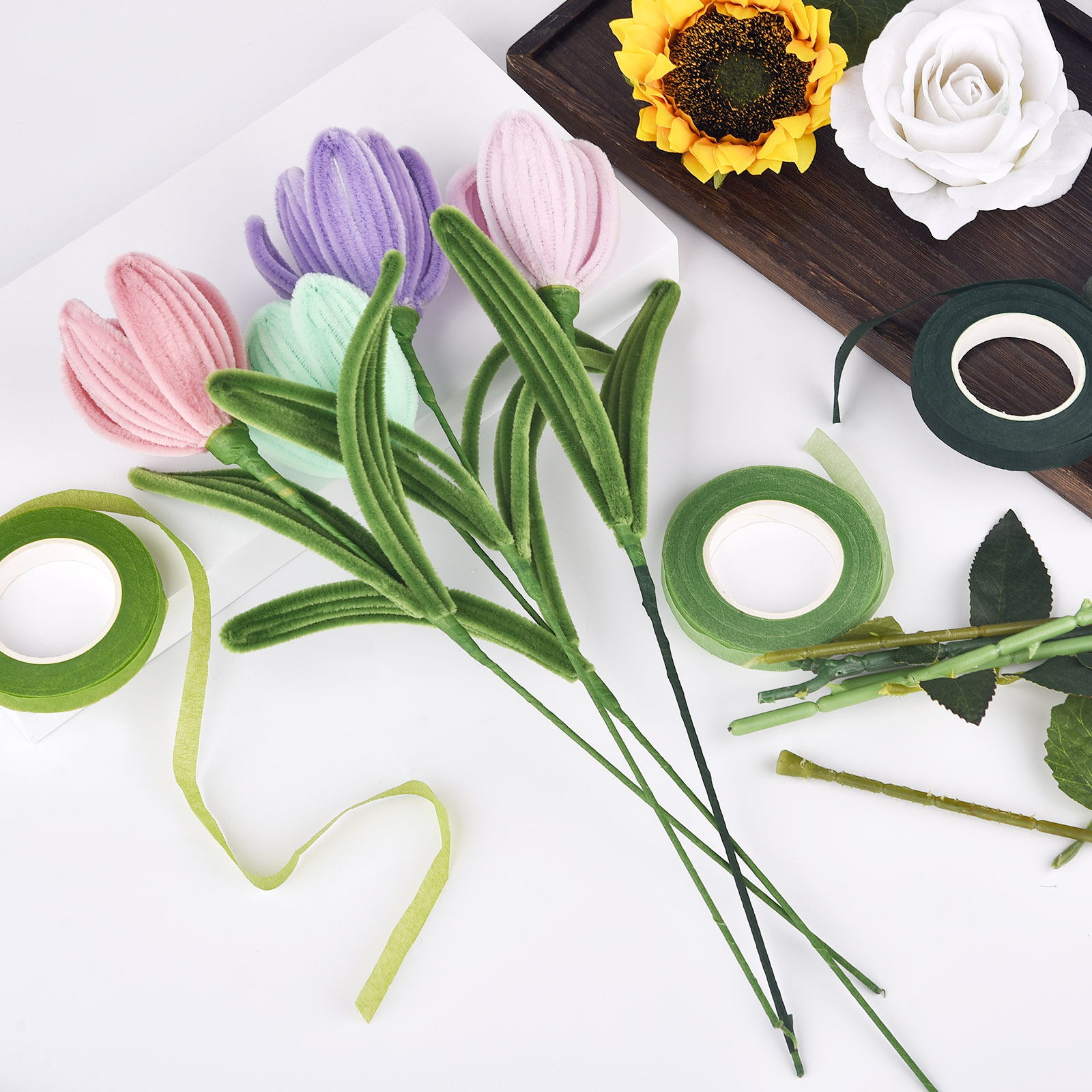 30yards Floral Stem Tape Corsa - Floral Tape Green review and price