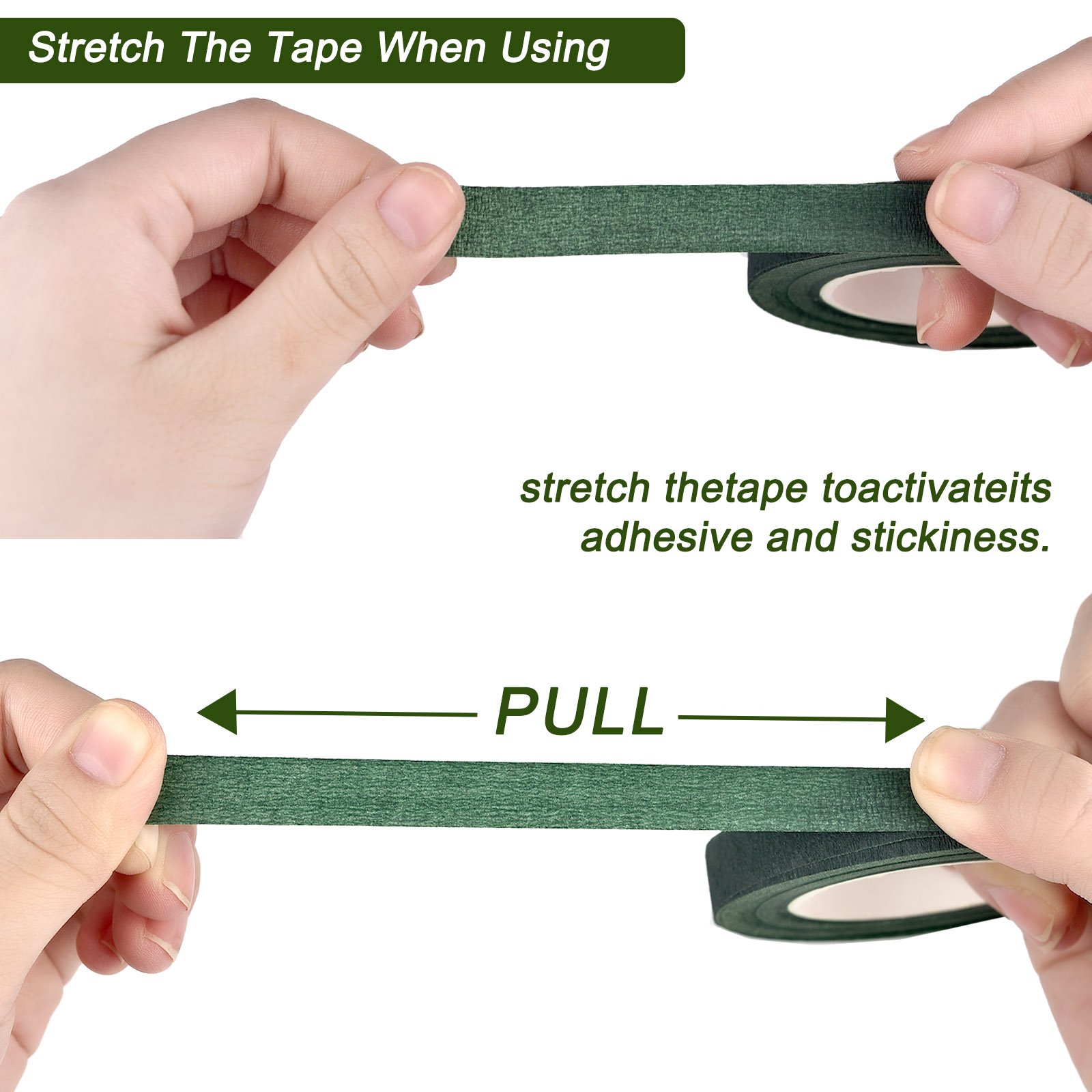 30yards Floral Stem Tape Corsa - Floral Tape Green review and price