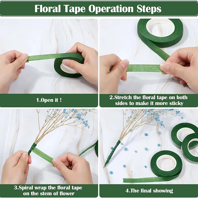 20Yards Green Bouquet Floral T - Floral Tape Green review and price