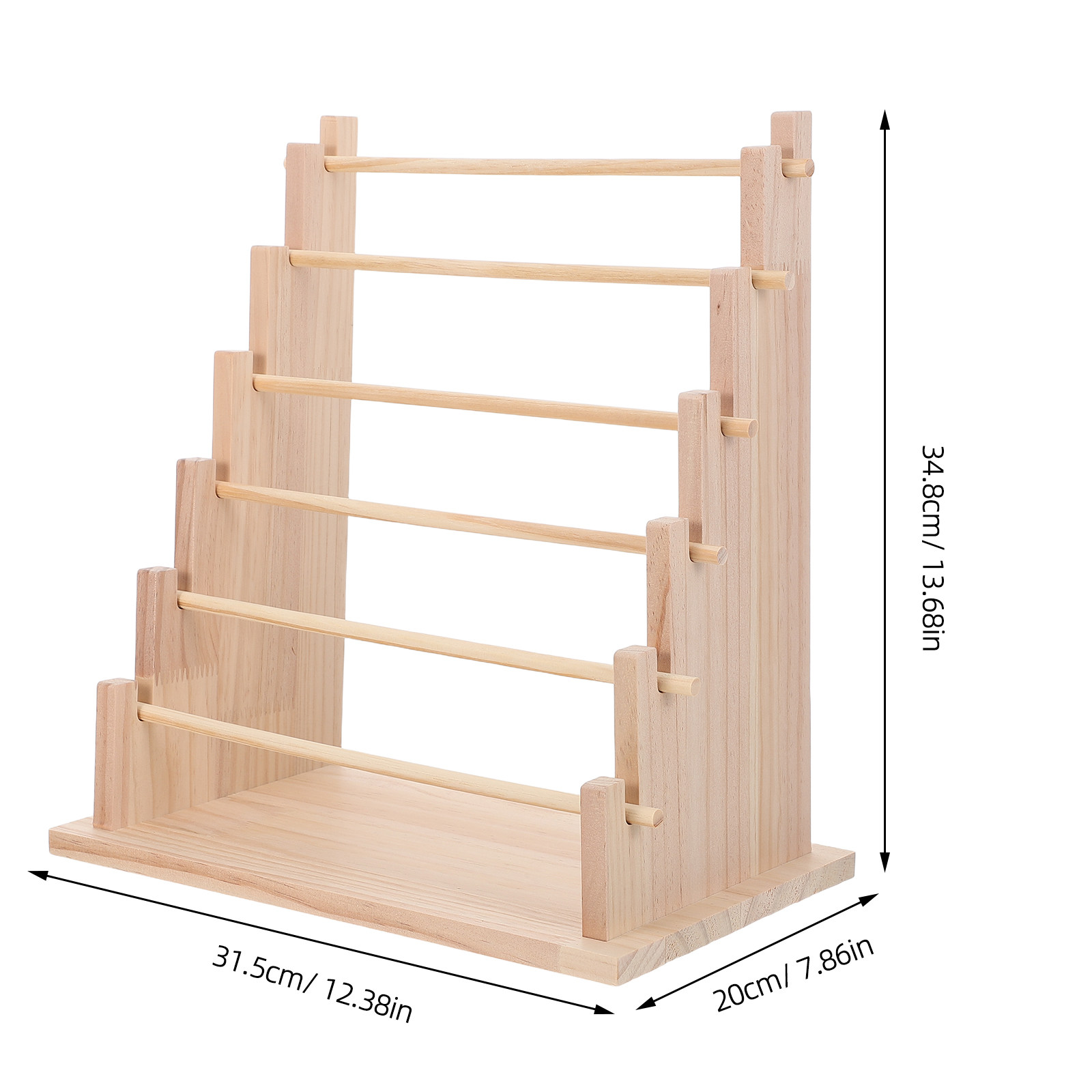 Wooden 6 Tier Ribbon Spool Hol - Florist Supply Shop review and price