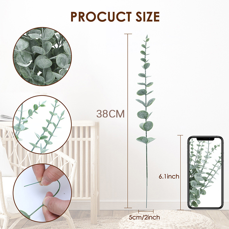 20pcs Artificial Eucalyptus St - Eucalyptus Preserved review and price