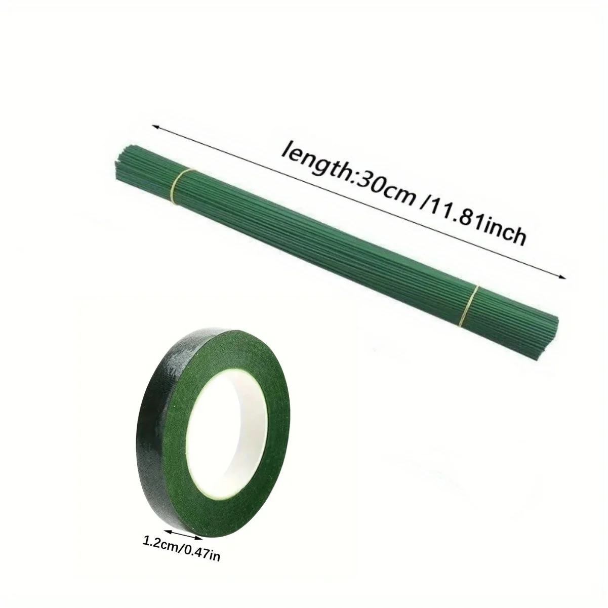 Green Flower Stem Sticks DIY F - Floral Tape Green review and price