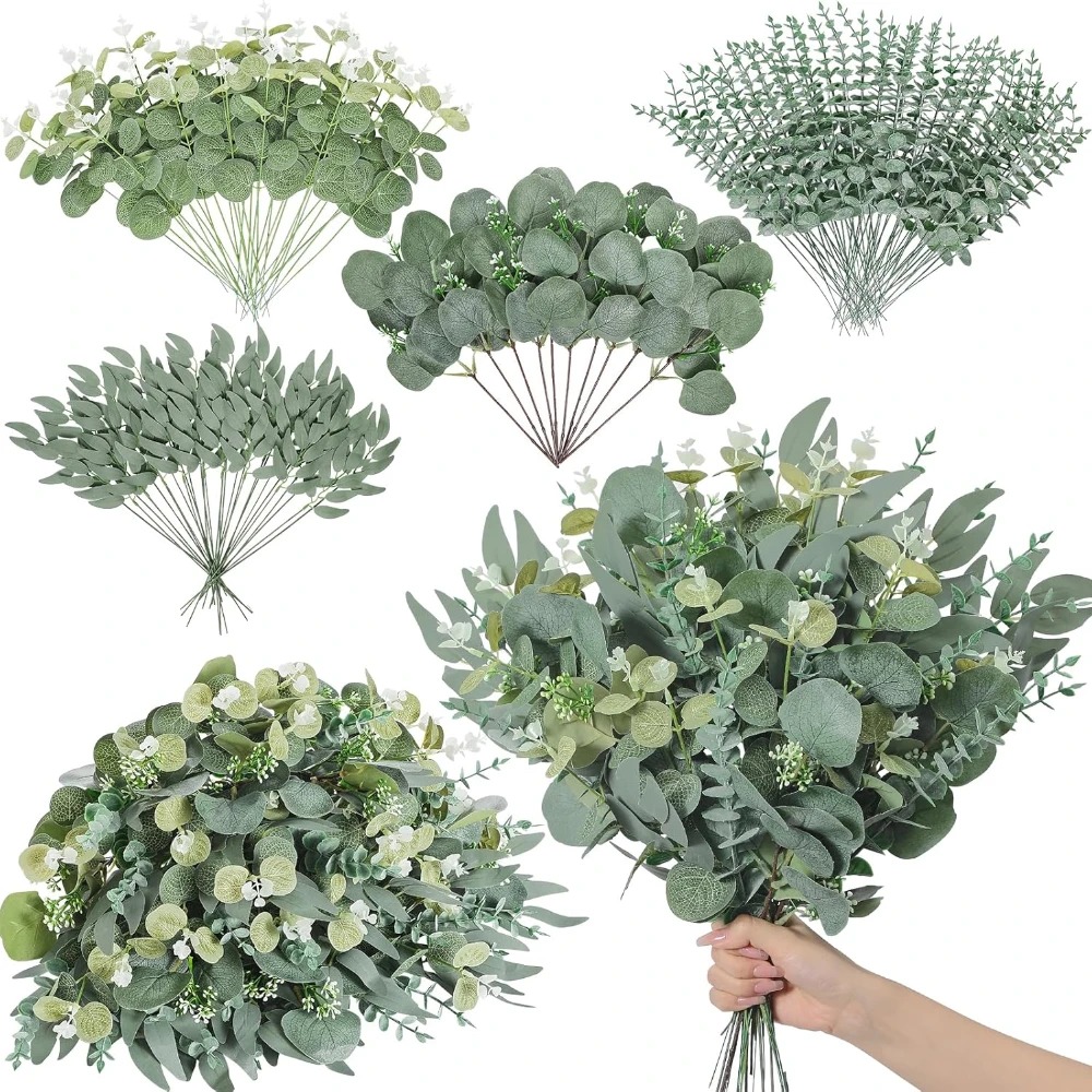 20pcs Eucalyptus Leaves Stems  - Eucalyptus Preserved review and price