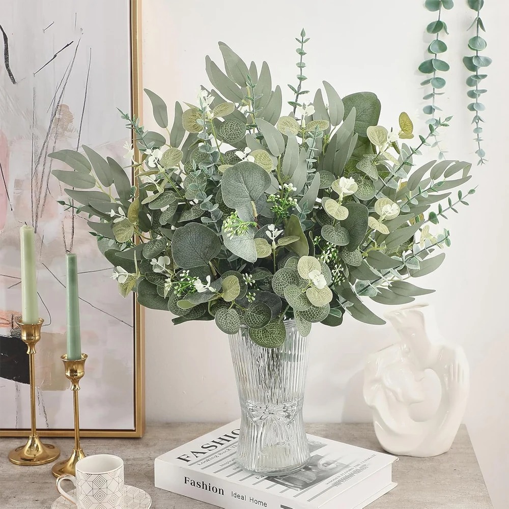 20pcs Eucalyptus Leaves Stems  - Eucalyptus Preserved review and price