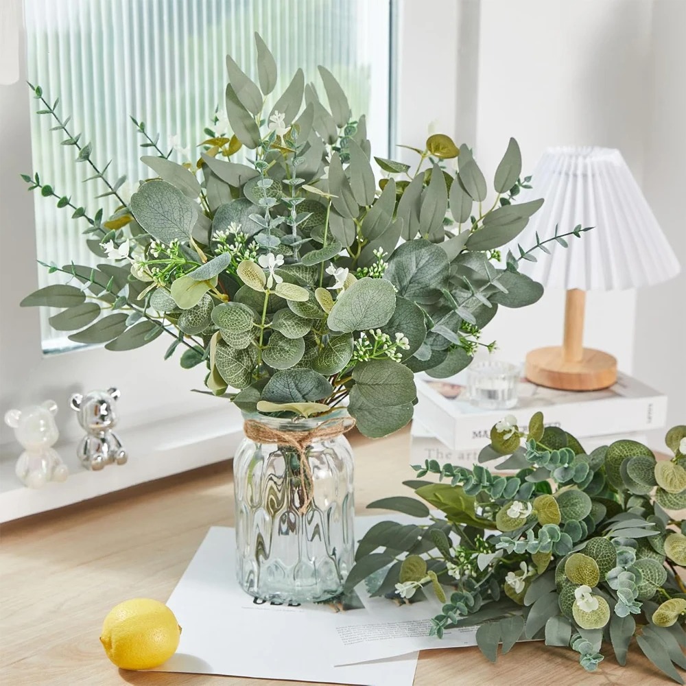 20pcs Eucalyptus Leaves Stems  - Eucalyptus Preserved review and price