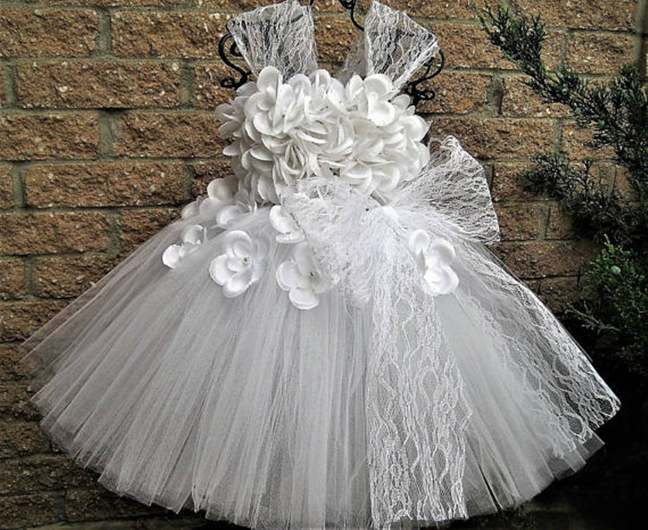 Girls Green Petals Tutu Dress  - Floral Tape Green review and price