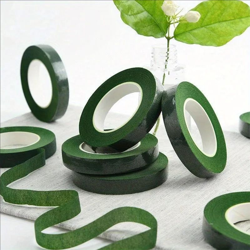 30 Yard 12MM Floral Stem Tape  - Floral Tape Green review and price