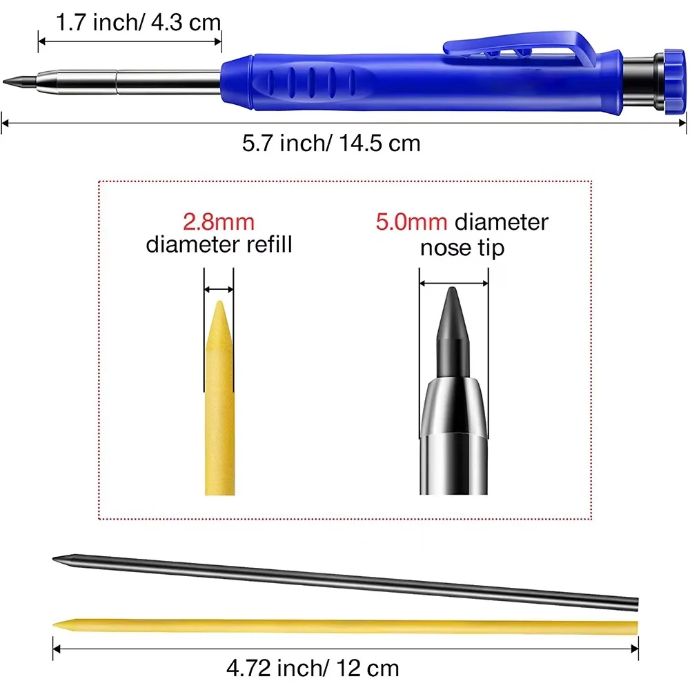 Solid Carpenter Pencil Set Woo - Staedtler Pencil Lumocolor review and price