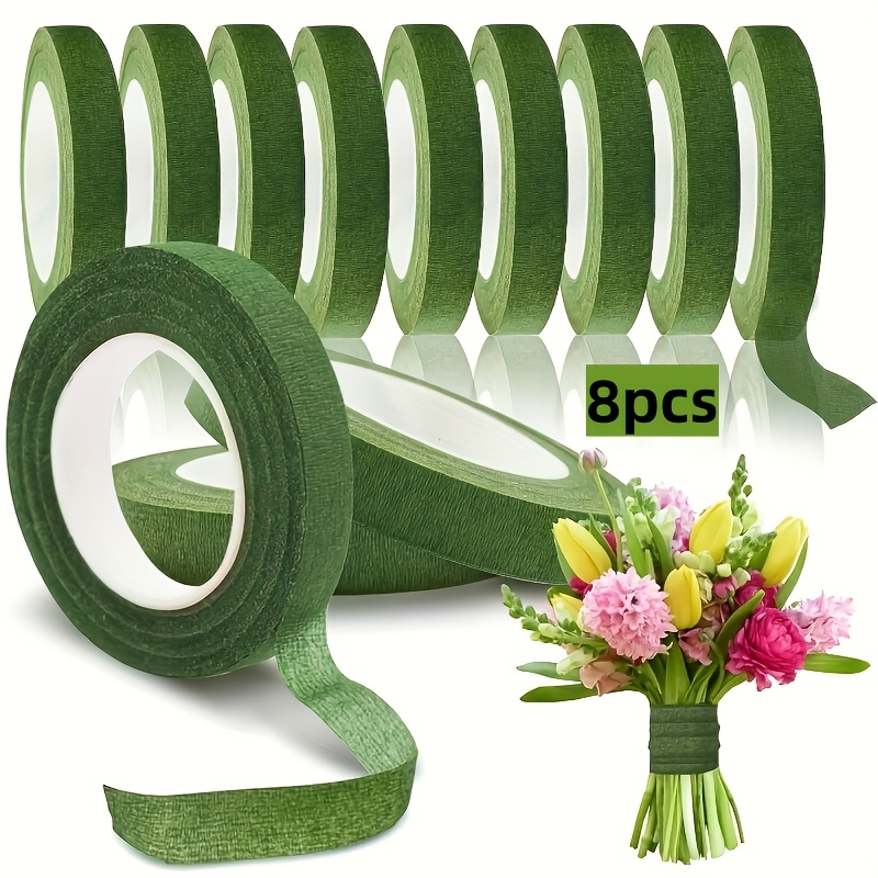 1. 8Pcs Green Self-adhesive Fl - Floral Tape Green review and price
