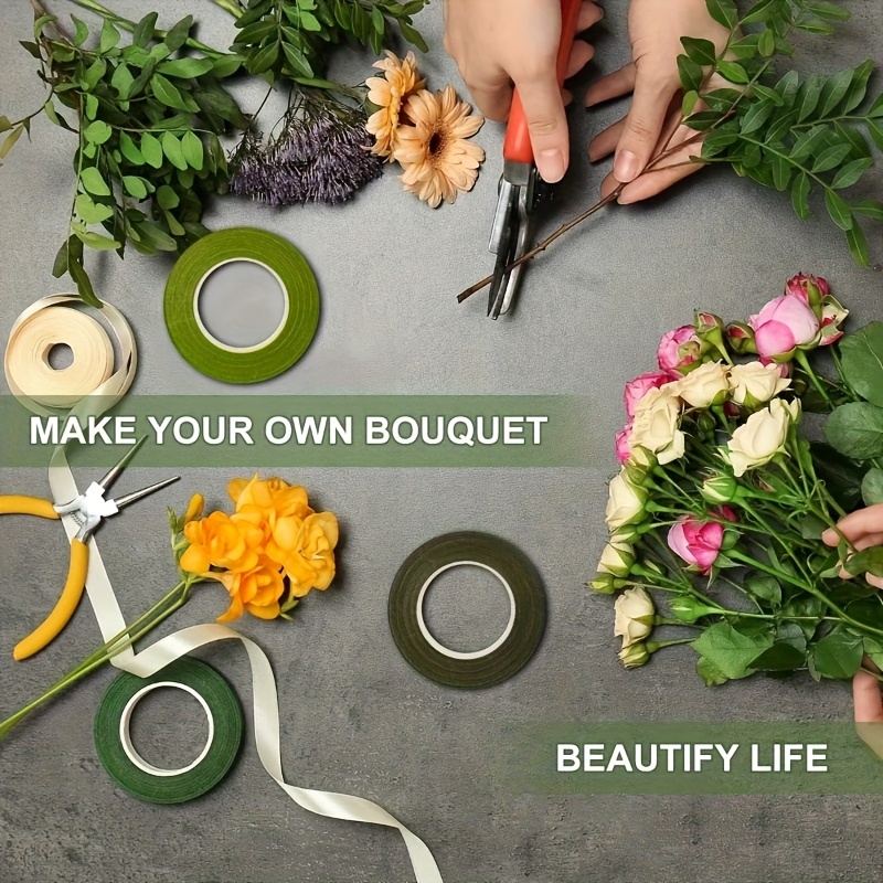 1. 8Pcs Green Self-adhesive Fl - Floral Tape Green review and price