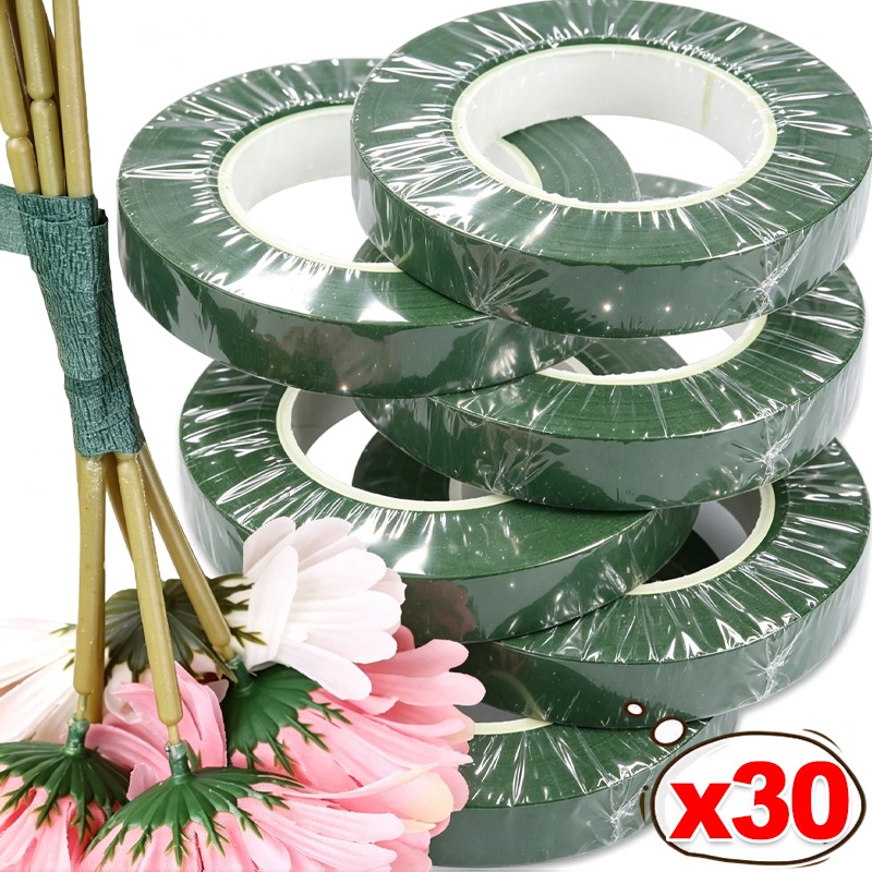30/1x Gardening Tape Self-Adhe - Floral Tape Green review and price